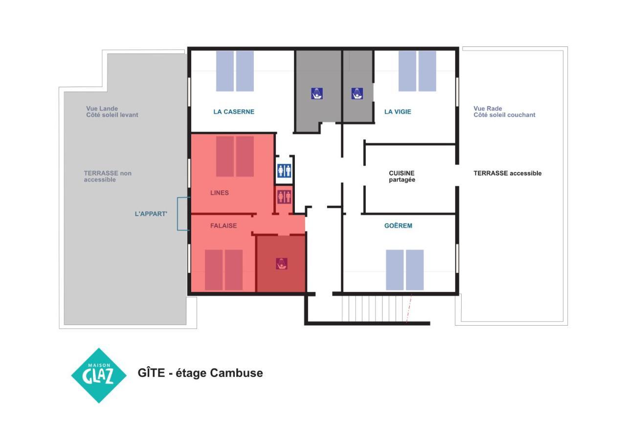 Maison Glaz Gavres ภายนอก รูปภาพ